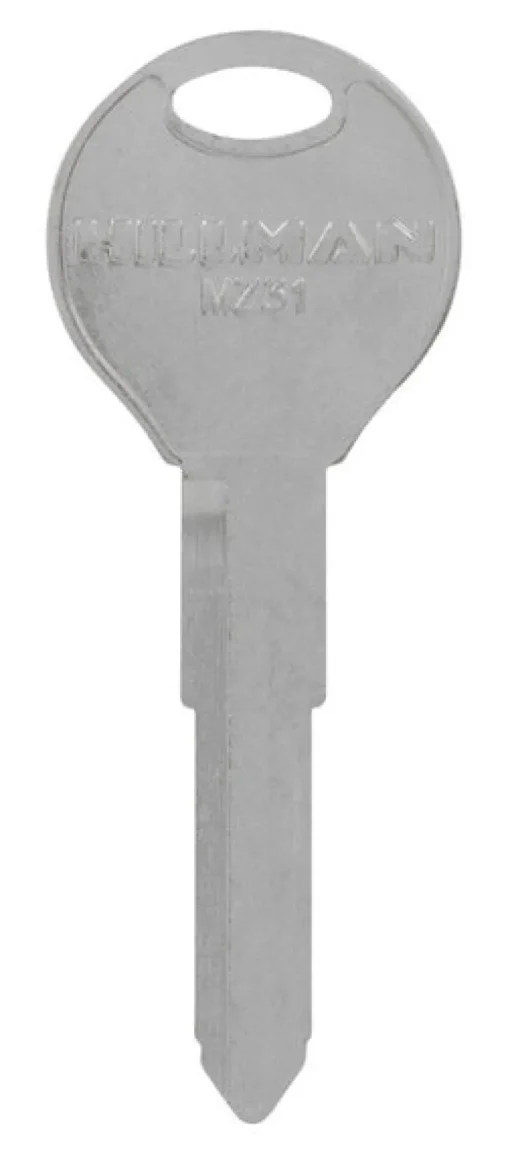 Hillman Automotive Key Blank Double sided For Mazda (Pack of 10)
