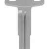 HILLMAN Automotive Key Blank Double sided For Mitsubishi (Pack of 10)