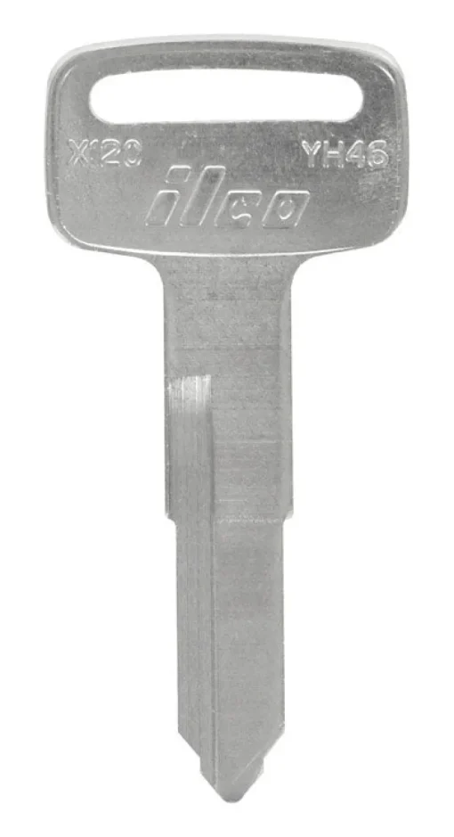 HILLMAN Automotive Key Blank YM57/X120 Double sided For Yamaha (Pack of 10)