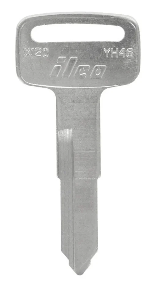 HILLMAN Automotive Key Blank YM57/X120 Double sided For Yamaha (Pack of 10)