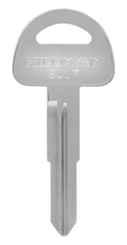 HILLMAN Automotive Key Blank SU17 Double sided For Suzuki (Pack of 10)