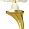 Hillman Brass Small Versa Hook 75 lb. capacity 2 pk (Pack of 5)