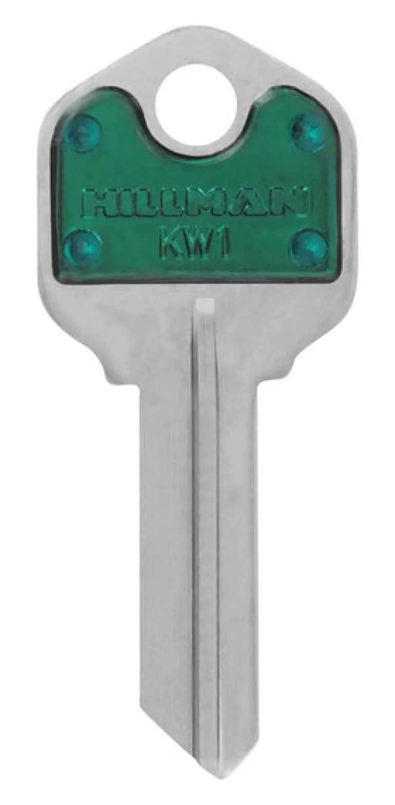 Hillman ColorPlus House/Office Key Blank Single sided (Pack of 5)