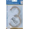 Hillman Distinctions 5 in. Silver Brushed Nickel Screw-On Number 7 1 pc (Pack of 3)