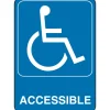 Hillman English Blue Sign 7 in. H X 5 in. W (Pack of 6)