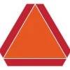 Hillman English Orange/Red Slow Moving Vehicle Sign 14 in. H X 16 in. W (Pack of 6)