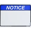Hillman English White Notice Sign 10 in. H X 14 in. W (Pack of 6)