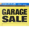 Hillman English Yellow Garage Sale Sign Kit 8 in. H X 12 in. W (Pack of 5)