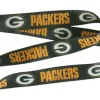 Hillman Green Bay Packers Polyester Multicolored Decorative Key Chain Lanyard (Pack of 6)