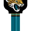 Hillman Jacksonville Jaguar Painted Key House/Office Universal Key Blank Single sided (Pack of 6)