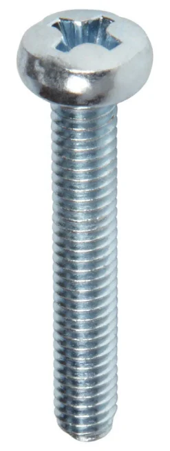 HILLMAN M4-0.7 Ga. X 25 mm L Phillips Pan Head Zinc-Plated Steel Metric Machine Screws 1 pk