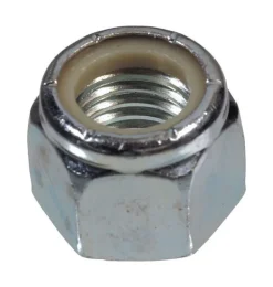 HILLMAN M10-1.50 mm Zinc-Plated Steel Metric Nylon Lock Nut 50 pk