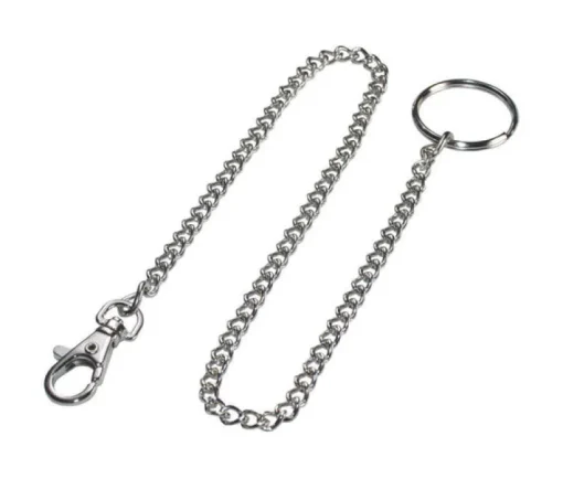 HILLMAN Metal Silver Belt Hooks/Pocket Chains Keychain