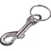 Hillman Metal Silver Clips/Sanp Hooks Key Chain