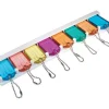 Hillman Metal/Plastic Assorted Labeling/ID Key Holder