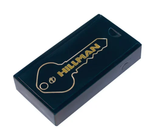 Hillman Metal/Plastic Black Magnetic Box Key Hider