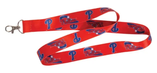 Hillman MLB Polyester Multicolored Lanyard (Pack of 6)