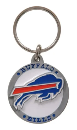 Hillman NFL Metal Assorted Key Chain (Pack of 3)