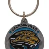 Hillman NFL Metal Brown Key Chain (Pack of 3)
