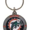 Hillman NFL Metal White Key Chain (Pack of 3)