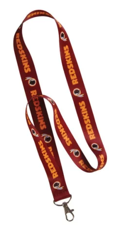 Hillman NFL Polyester Red Decorative Key Chain Lanyard (Pack of 6)