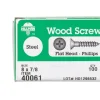 HILLMAN No. 8 X 7/8 in. L Phillips Zinc-Plated Coarse Wood Screws 100 pk