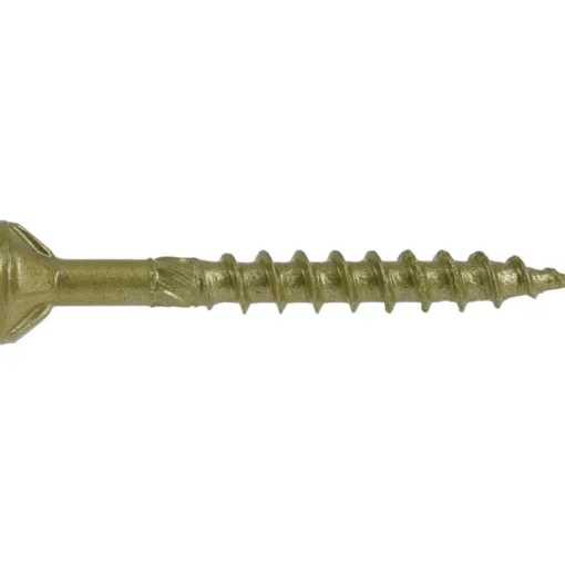 Hillman Power Pro No. 8 x 1-1/2 in. L Star Exterior Wood Screw 1 lb.