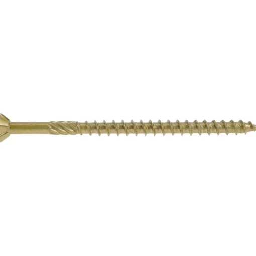 HILLMAN Power Pro No. 9 in. X 3 in. L Bronze Star Flat Head Premium Deck Screws 5 lb 373 pk