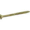 Hillman Power Pro No. 8 X 1-3/4 in. L Star Bronze Ceramic Wood Screws 1 lb 175 pk