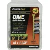 Hillman Power Pro No. 10 X 1-3/4 in. L Star Hex Washer Head Multi-Material Screw 1 lb 97 pk