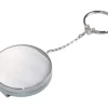 HILLMAN Steel Silver Retractable Cord Keychain
