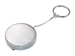 HILLMAN Steel Silver Retractable Cord Keychain