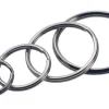HILLMAN Tempered Steel Silver Split Rings/Cable Rings Key Ring