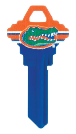 Hillman University of Florida Painted Key House/Office Universal Key Blank Single sided (Pack of 6)