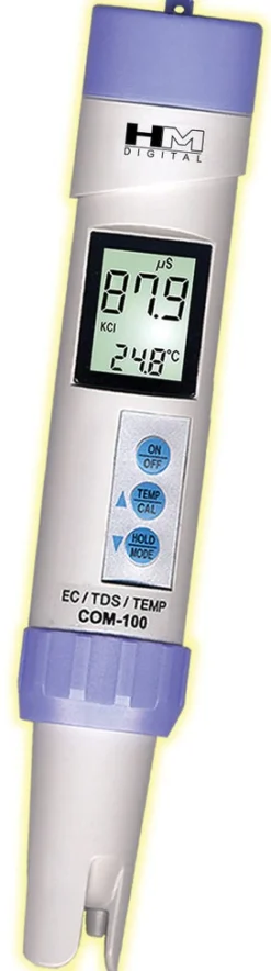 HM Digital HMDCOM100 Waterproof EC/TDS & Temperature Combo Meter