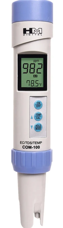 HM Digital HMDCOM100 Waterproof EC/TDS & Temperature Combo Meter