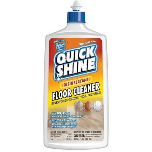 Holloway House Quick Shine Fresh Scent Floor Cleaner Liquid 27 oz (Pack of 6)