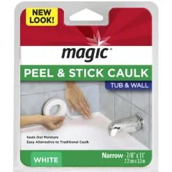 Homax 34015 7/8" White Tub & Wall Caulk Strip