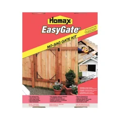 Homax EasyGate Powder Coated Black Steel No Sag Gate Kit 1 pk