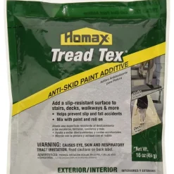 Homax Tread Tex White Anti-Skid Solid Paint Additive 16 oz. (Pack of 6)