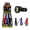 Home Plus 250 lumens Assorted LED COB Flashlight AAA Battery (Pack of 15)