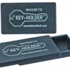 Home Plus Black Plastic Magnetic Key Box (Pack of 12)