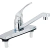 Home Plus One Handle Chrome Kitchen Faucet