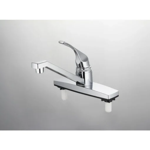 Home Plus One Handle Chrome Kitchen Faucet