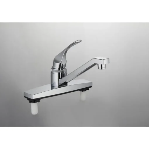 Home Plus One Handle Chrome Kitchen Faucet Side Sprayer Included