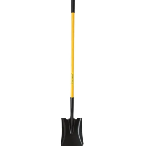 Home Plus Steel 8.75 in. W x 57 in. L Square Point Shovel Fiberglass Handle (Pack of 6)