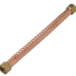 Homewerks Worlwide 3/4 in. FIP 24 in. Copper Water Heater Supply Line