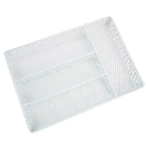 Homz 2 in. H X 10.2 in. W X 14.5 in. D Steel Drawer Organizer