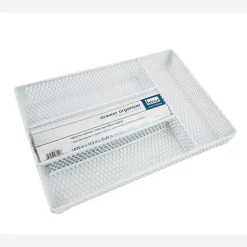 Homz 2 in. H X 10.2 in. W X 14.5 in. D Steel Drawer Organizer