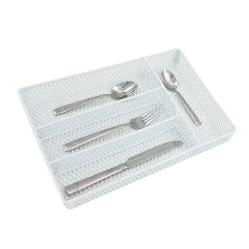 Homz 2 in. H X 10.2 in. W X 14.5 in. D Steel Drawer Organizer